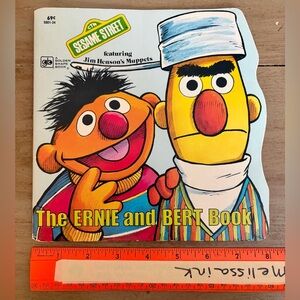The Ernie And Bert Book 1981 1977 Norman Stiles Sesame Street Paperback Book